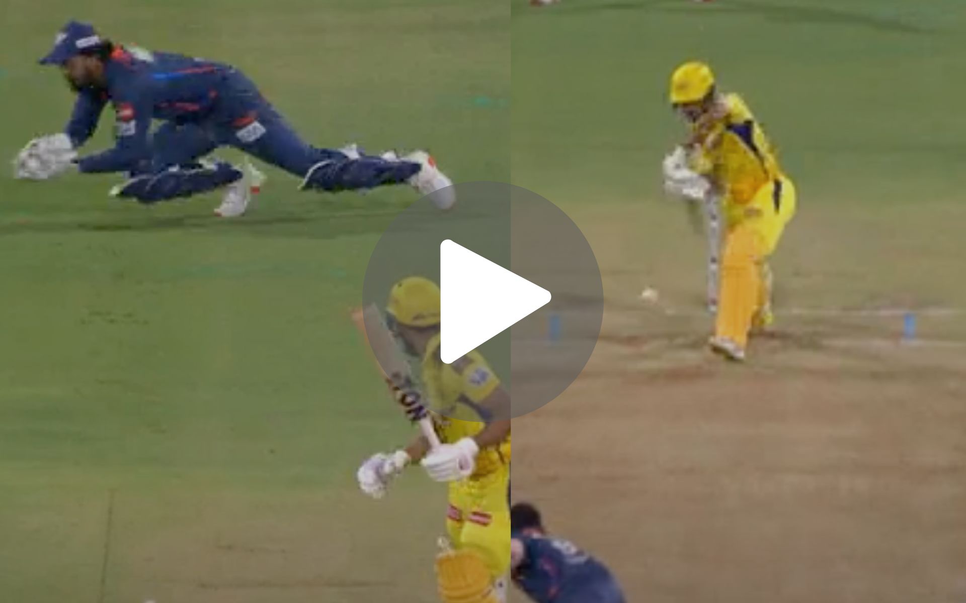 [Watch] Yash Thakur's Peach-KL Rahul's Diving Catch Send Ruturaj Gaikwad Back To The Hut
